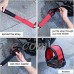 SBYURE 1 Pairs Bicycle Pedal Straps Pedal Toe Clips Straps Tape Slip Double Adhesive Straps for Fixed Gear Bike Beginner Red - B07DQFRYPP